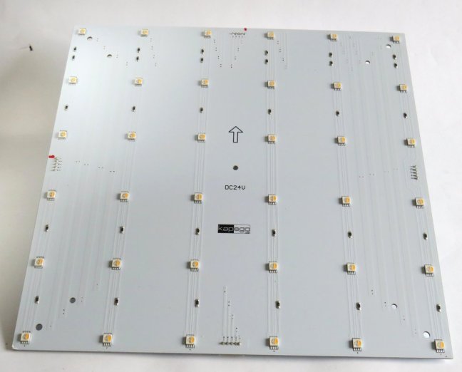 Deko Light/Kapego LED Modul RGB+3000°K-24VDC/11W,6x6 LED/265x265mm,Nr.848018