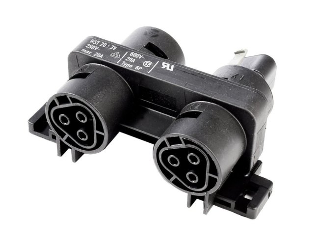 Deko Light Wieland RST20i3 distributor, 4-way, No.800025