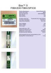 GE Biax™ S F9BX/830 F9BX/SPX30, Nr.38929