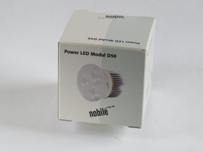 NOBILE modul D50 Lumileds ø50mm - 350mA/3x1W/4000°K,No.8053191003