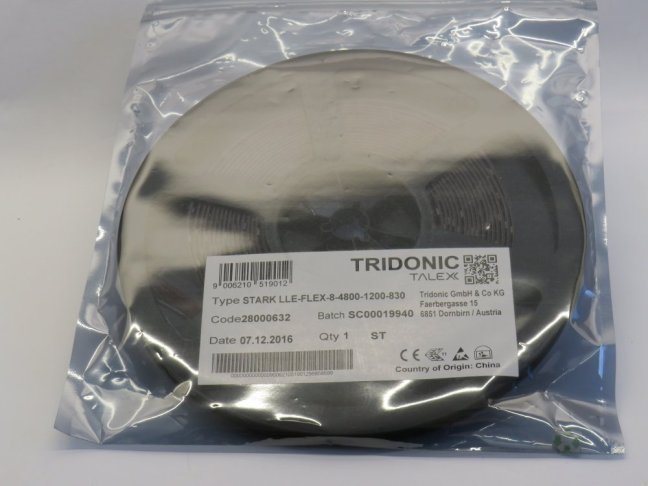 TRIDONIC LED Streifen STARK LLE-FLEX-8-4800-1200-830/24VDC,3000°K