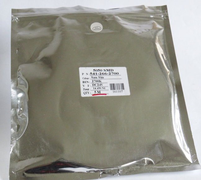 Drees LED strip 24VDC/14,4W,2700°K, No.541-266-2700