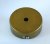 Ceiling canopy-brass 80x25mm incl. bracket, No. 2810-0080-2500-3101