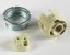 BJB socket no. 25.246/GY6.35 incl. holder with M10x1 and screw ring