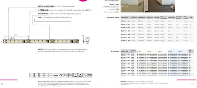 BILTONONE 1300 24VDC/11,2W-2700°K,No.100254_02,Rolle 20m!
