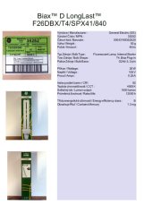 GE Biax™ D LongLast™ F26DBX/T4/SPX41/840, Nr.35252