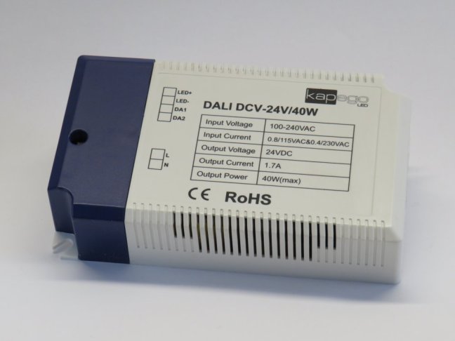 Deko Light DCV LED DALI Netzteil 240V/24VDC-40W,Nr.843278