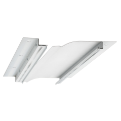LEDProfilelement Putzprofil R10-F, Nr.1055 (PE11.1111),2000mm