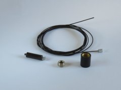 Reutlinger Set schwarz 193.003.629 typ 10ZW/M3 incl.Seil schwarz verzinkt 2m