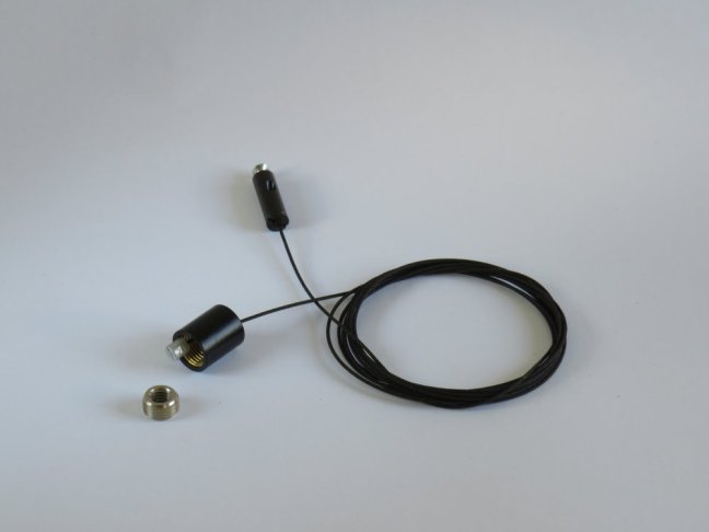 Reutlinger suspension set black 193.003.629 typ 10ZW/M3 incl.rope 2m