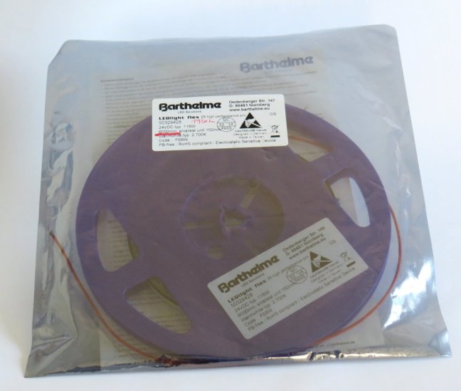 BARTHELME LEDlight flex 25 HP 24VDC/116W-2700°K, L=6000mm