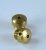 Messing Stahlseilhalter M3 Quergewinde 13x12mm M10x1 AG,Nr.1626-1312-0101-3114