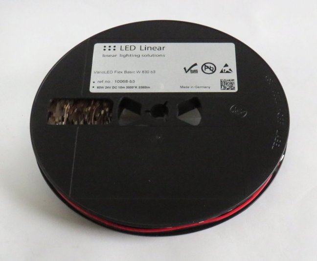 LED LINEAR VarioLED Flex Basic W 830,24VDC/60W,3000°K,10m,No.10068-b3