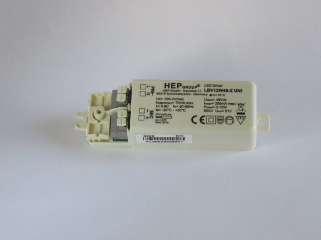 HEP LBV12W48 230V/48VDC-12W, small