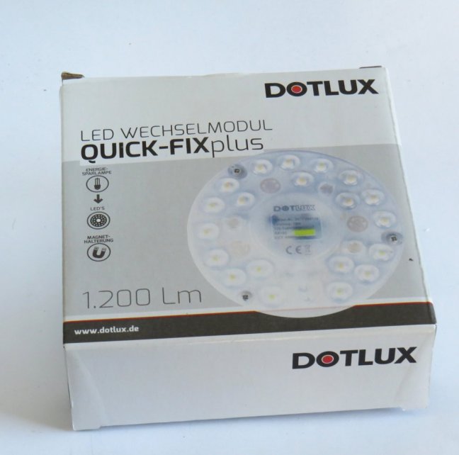 DOTLUX QUICK-FIXplus LED Modul 230V/10W-4000°K,Nr.3377-040170