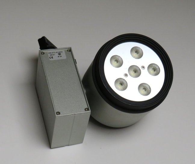 Drees LED 3f-Schienenstrahler 230V/13W-4000K/30°,Nr. 559-872-40