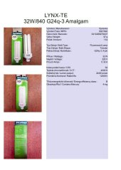 SYLVANIA LYNX-TE 32W/840 G24q-3 Amalgam, Nr. 0027840