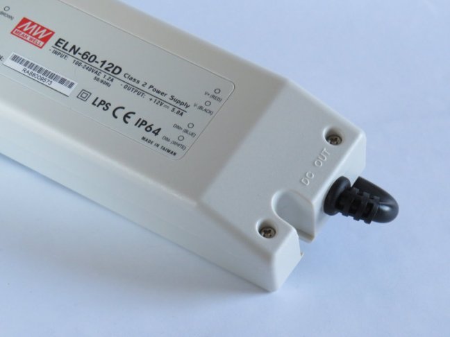 MEANWELL LED driver ELN-60-12D,230V/12VDC-60W,1-10VDC dimmable