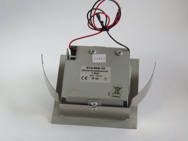 Drees LED wall recessed luminaire 350mA/1W-3000°K incl. box