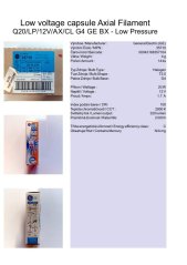 GE LV capsule Q20/LP/12V/AX/CL G4 GE BX, Nr.35710