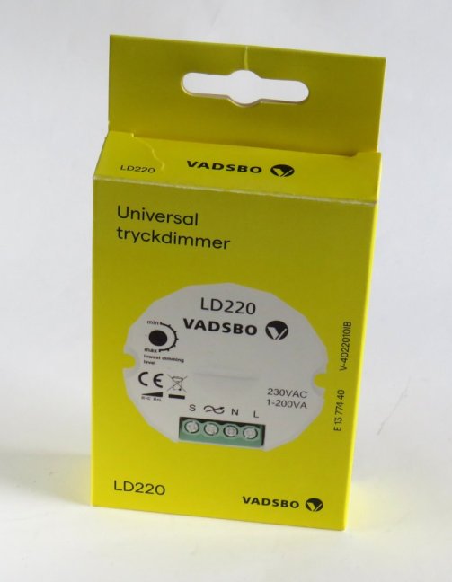 VADSBO Dimmer LD220/230V-max.200VA-R,L,C