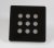 DREES surface-mounted light black 12VDC/3,6W,No.355-112-3002