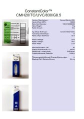 GE ConstantColor™ CMH20/TC/UVC/830/G8.5, Nr.39858