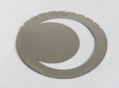 Rosco Steel Gobo - Half moon,size A,No.77154 (A154)