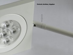SLV Displayleuchte QRB 1 inkl.Steckadapter +  LED 111, Nr.900017