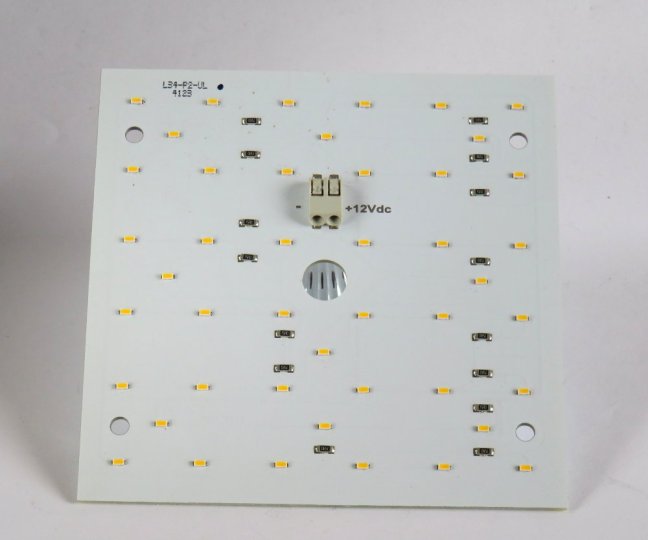 Drees LED LIVING SMD-FR4-Leiterplatte,12VDC/4,8W,3000°K,110x110mm,WAGO,Nr.571-135-3000