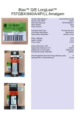 GE Biax™ Q/E LongLast™ F57QBX/840/A/4P/LL Amalgam, Nr.45201