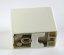 OSRAM Socket 662/Set, for Linestra, Ralina, Philinea, etc. (S14s, with two bases)
