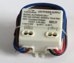 EAGLERISE LED Netzteil ELP006V0120LT 230V/12VDC-6W