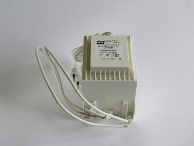 DG Licht Halogen-Transformer LTV300/96,230V/12VDC-300W,MM,ENEC,VDE,Fuse