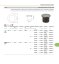 Drees LED Bodeneinbauleuchte schwenkbar 12VDC/4000°K, Nr.559-878-40