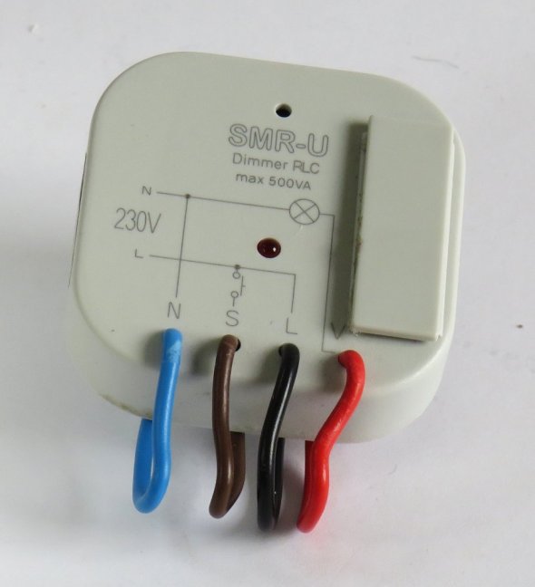 ELKOEP dimmer R,L,C /SMR-U,max. 500VA, not in original packaging