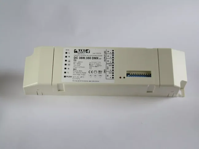 TCI DC 36W 350mA LED DMX VST Dimmer Input 230V,No.122076