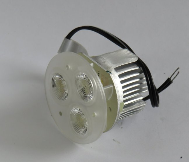 NOBILE modul D50 Lumileds ø50mm - 350mA/3x1W/4000°K,No.8053191003