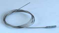 Reutlinger Niro-Seil Ø1/1200 mm mit Gewinde M4-Sonderanfertigung