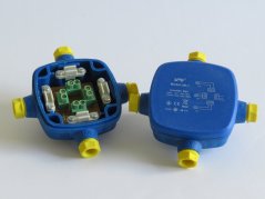 SELV junction box JB-1-12V/max.16A/150W,IP68