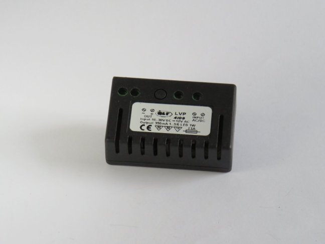 QLT LED Converter LVP AC-DC/CC,10-30VDC/350mA, 1-3/6, Eingang auch 12VAC!