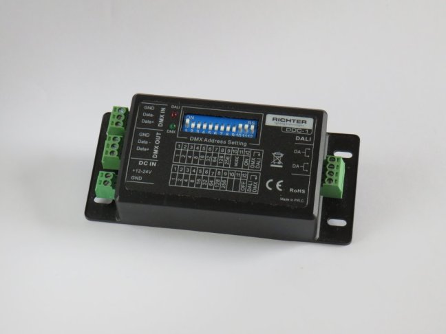 RICHTER DALI-DMX/DMX-DALI Schnittstelle DDC-1,12-24VDC