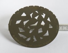 Rosco Steel Gobo - Sharp Breakup (Large),size A,Nr.77810 (A810)