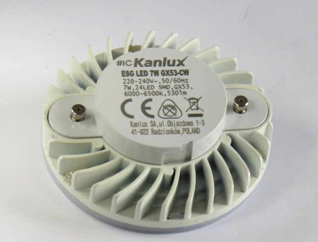 KANLUX ESG LED 7W GX53, 6000-6500°K, Nr.22421