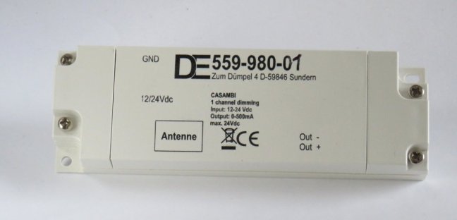 Casambi/Drees 1-Kanal 12-24VDC/500mA,Nr.559-980-01