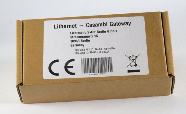 Lithernet Casambi - Ethernet - Gateway