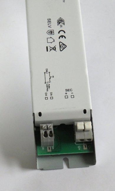 KGP LED driver LV150W24 DALI DT6, 230V/24VDC-150W, PushDim