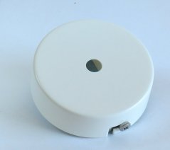 Ceiling canopy-FE white 80x25mm incl. bracket, No. 2810-0080-2500-2124