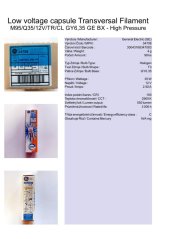 GE LV capsule M95/Q35/12V/TR/CL GY6,35 GE BX, No.34708