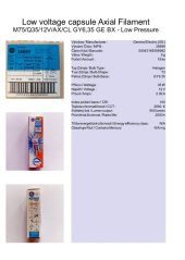 GE LV capsule M75/Q35/12V/AX/CL GY6,35 GE BX, Nr.35699